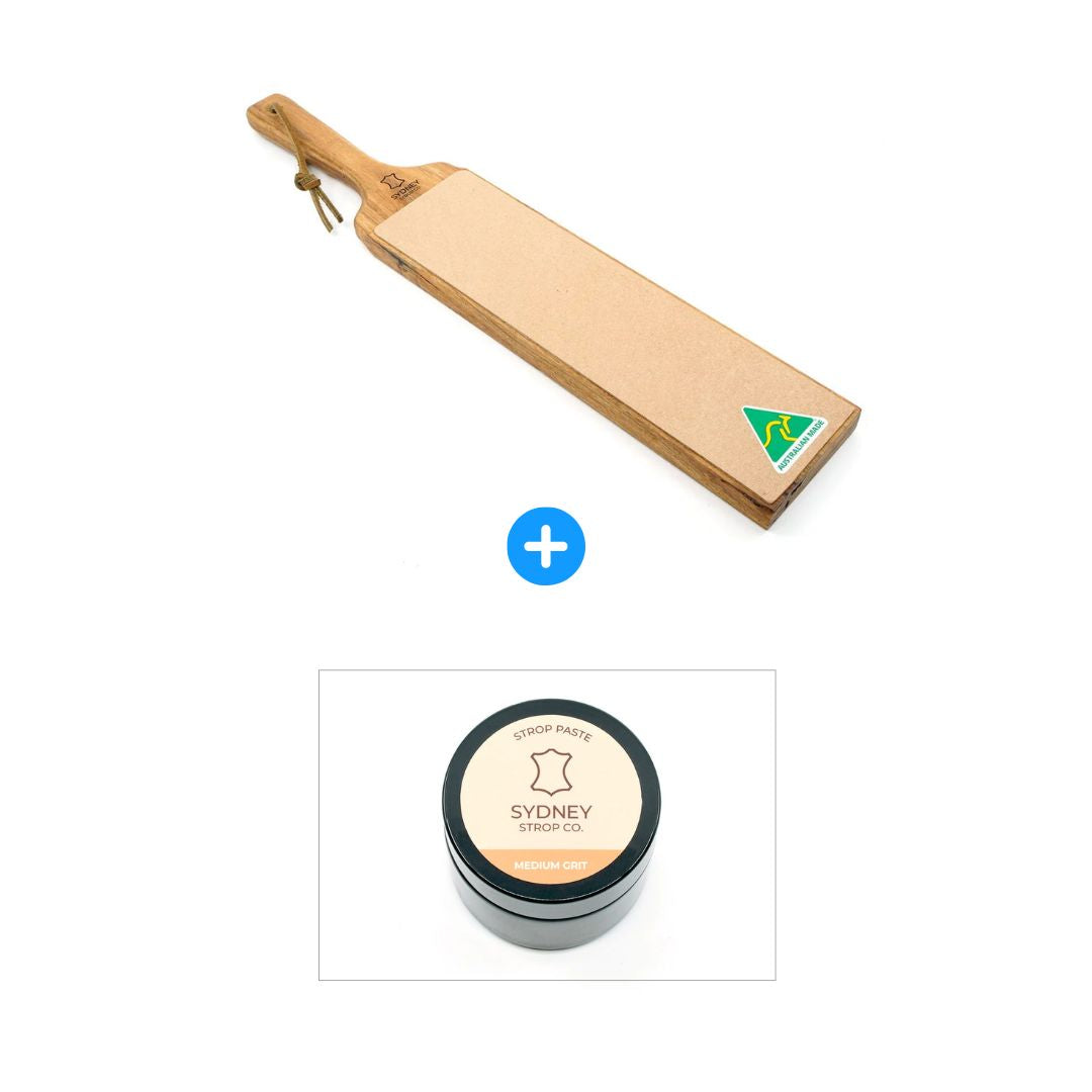 Double-Sided Paddle Strop - Kangaroo Leather - Made in Australia
