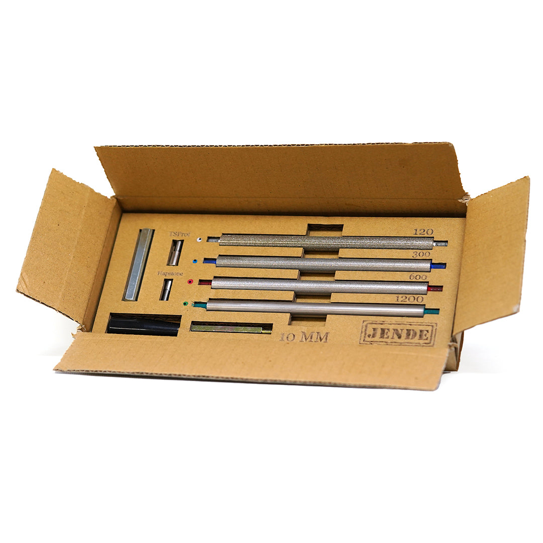 Jende Industries Diamond Sharpening Rod Sets for Serrated Blades