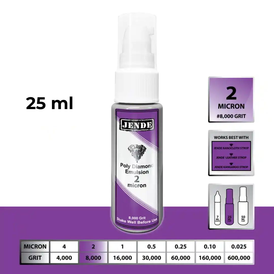 Jende Poly Diamond Emulsion 25ml