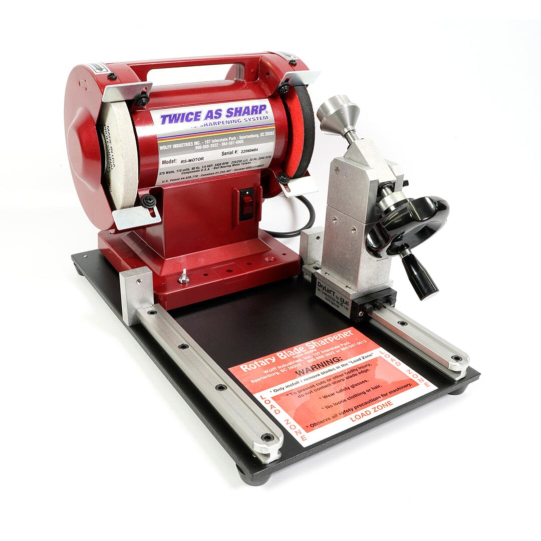 Wolff Industries Rotary Blade Sharpener - Complete