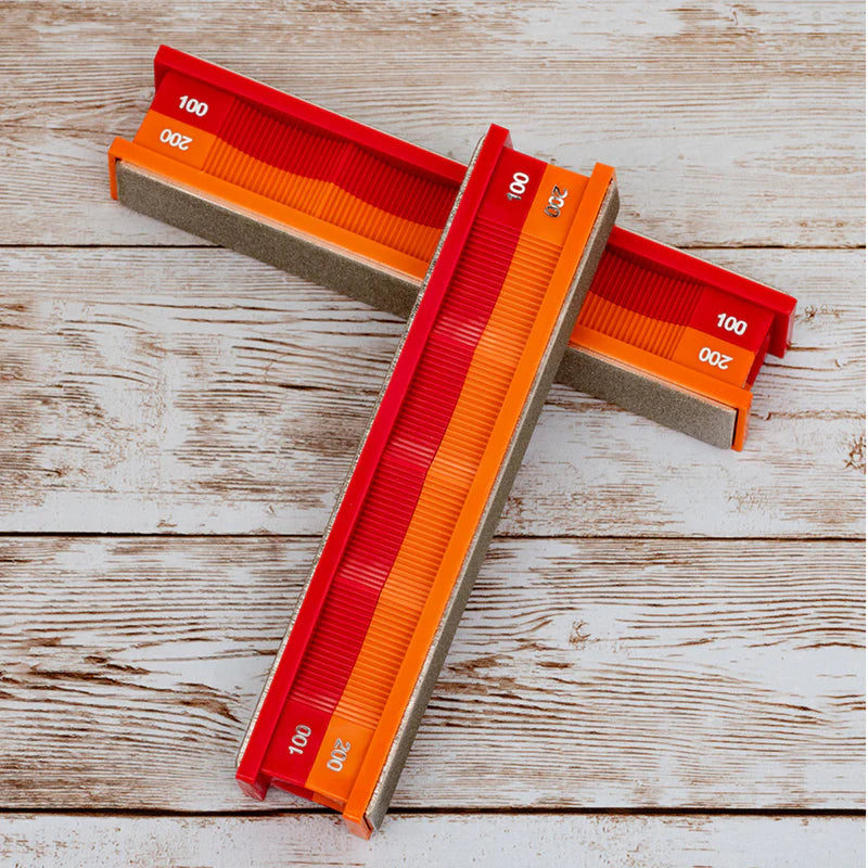 Wicked Edge 100 and 200 Grit Diamond Sharpening Stones