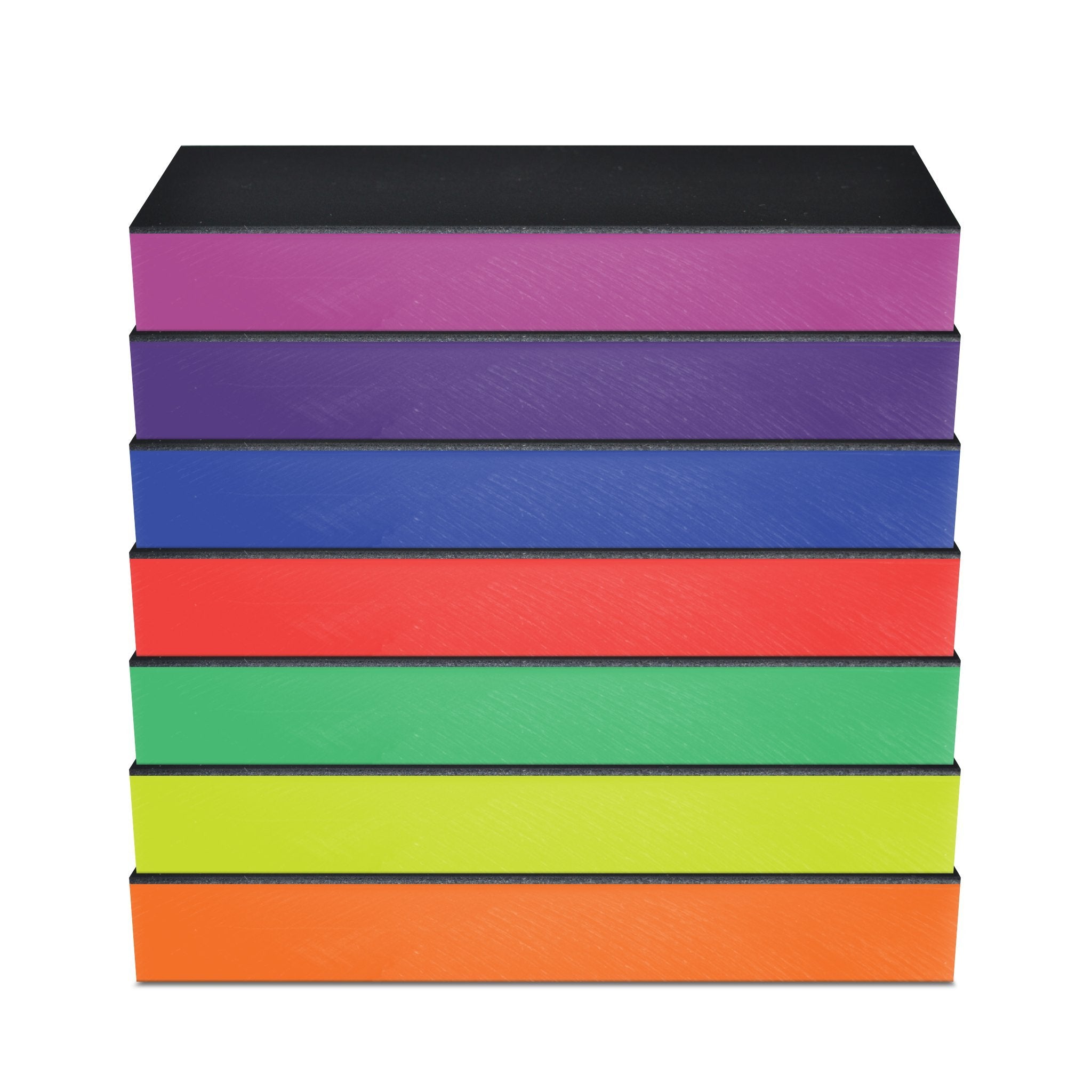 2x6 Jende Nano Cloth Strop All Grit Kit coloured perspex with strop material on top