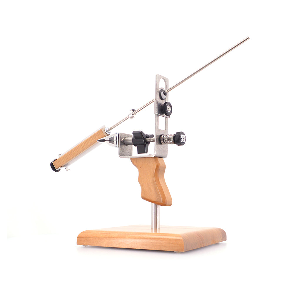 KME Sharpener Wood Mounting Base KF-Base to sit the KME sharpening system on