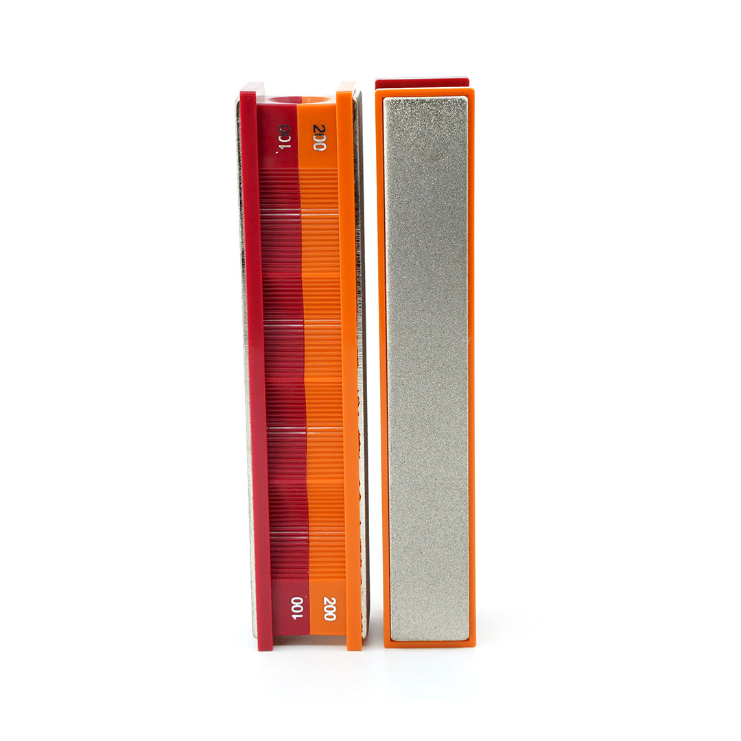 Wicked Edge 100 and 200 Grit Diamond Sharpening Stones BACK 200