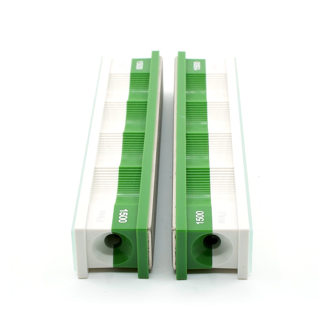 Wicked Edge 1500 Grit Diamond Stones and Blank Glass Platens Pack FRONT