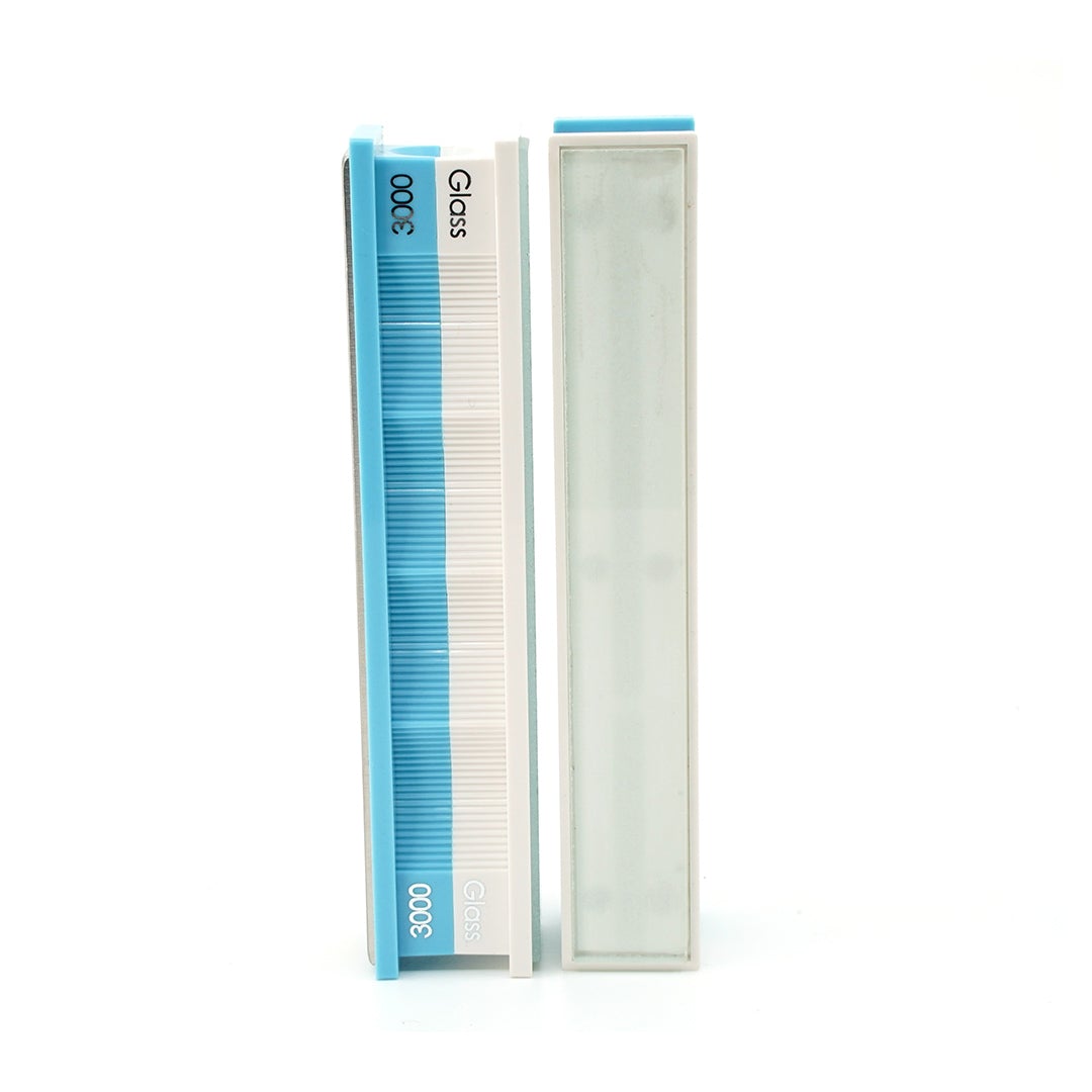 Wicked Edge 3000 Grit Diamond Stones and Blank Glass Platens Pack GLASS