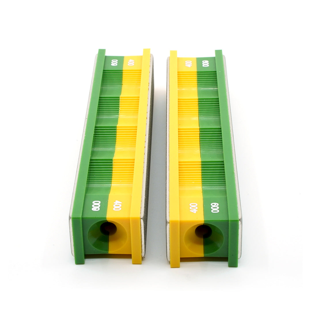 Wicked Edge 400 and 600 Grit Diamond Sharpening Stones FRONT