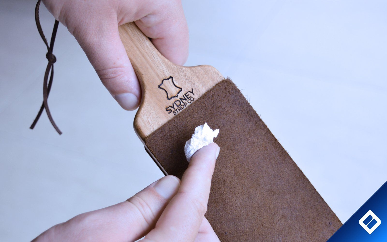How to use strop paste