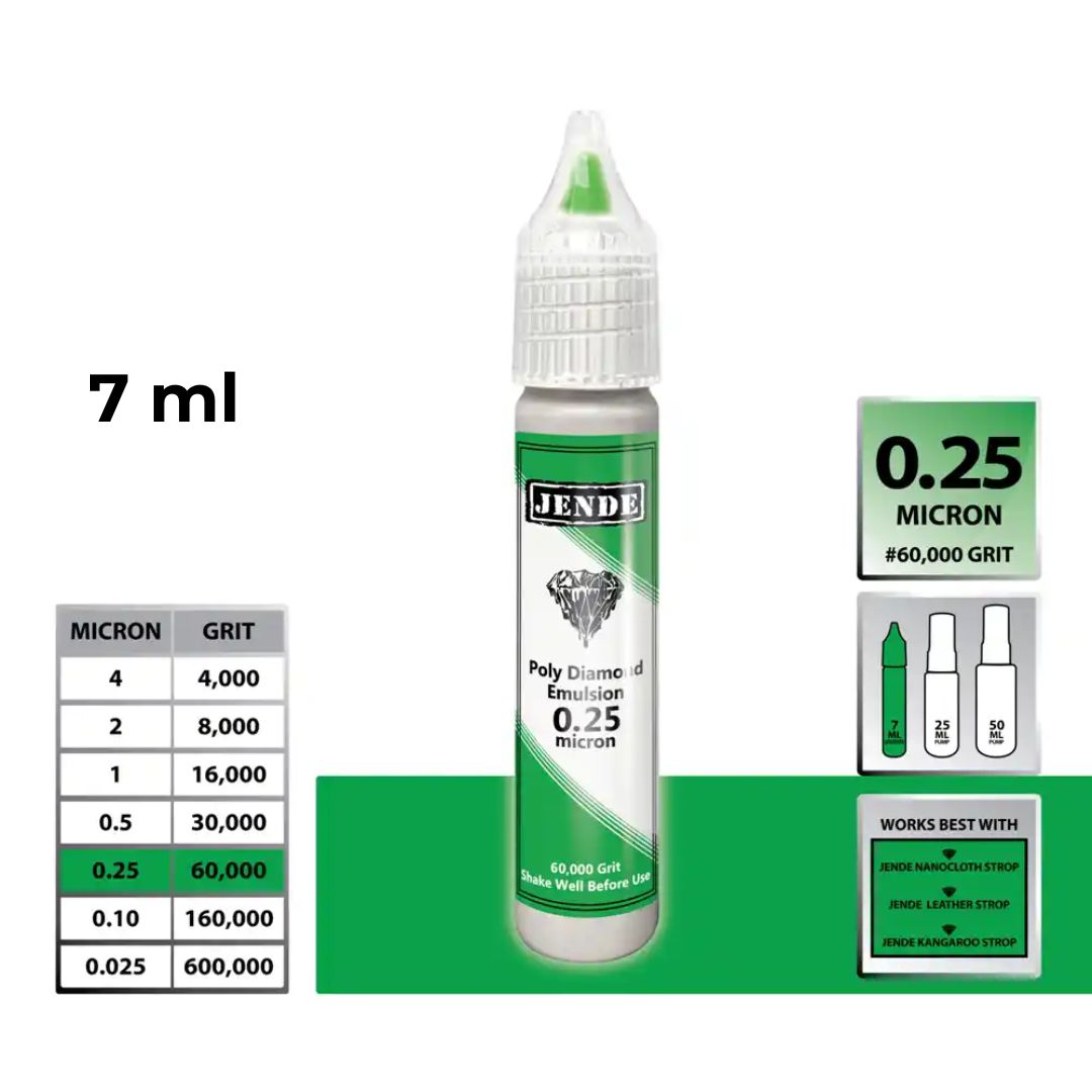 Jende Poly Diamond Emulsion 7ml All Grit Kit