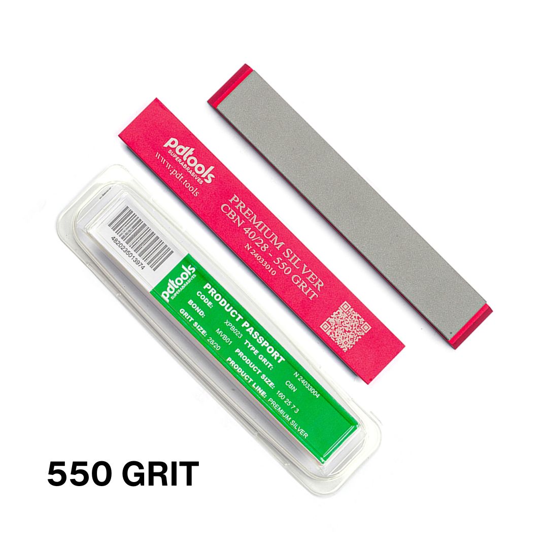 PDT (PDTools) Premium Silver CBN – Vitrified-Metal Bonded