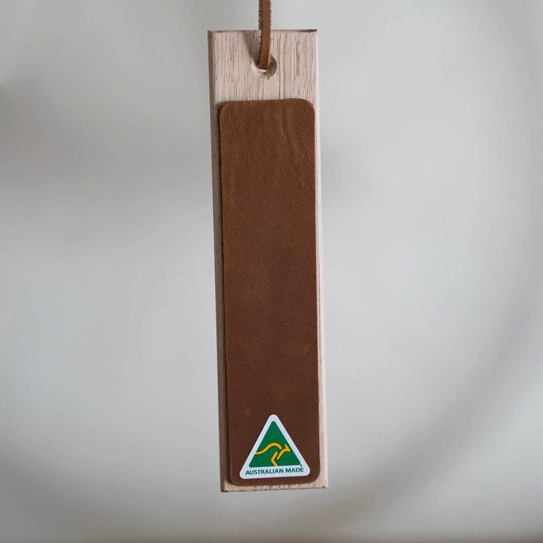 Mini Strop - Brown Cow Leather - Made in Australia