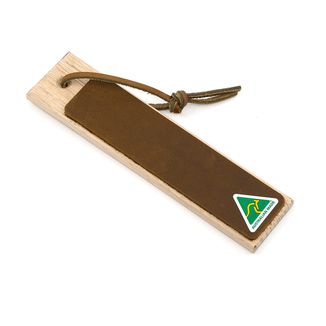 Mini Strop - Brown Cow Leather - Made in Australia