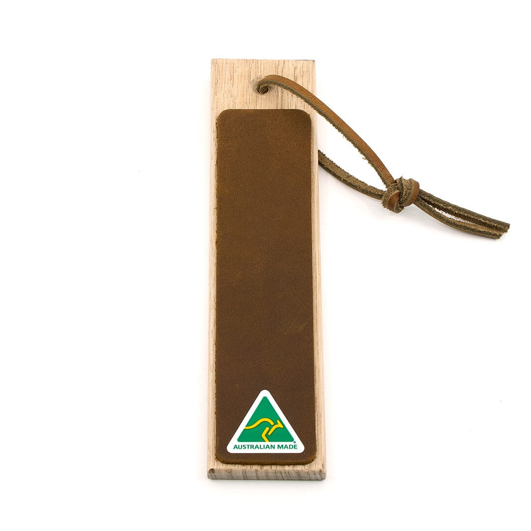 Mini Strop - Brown Cow Leather - Made in Australia
