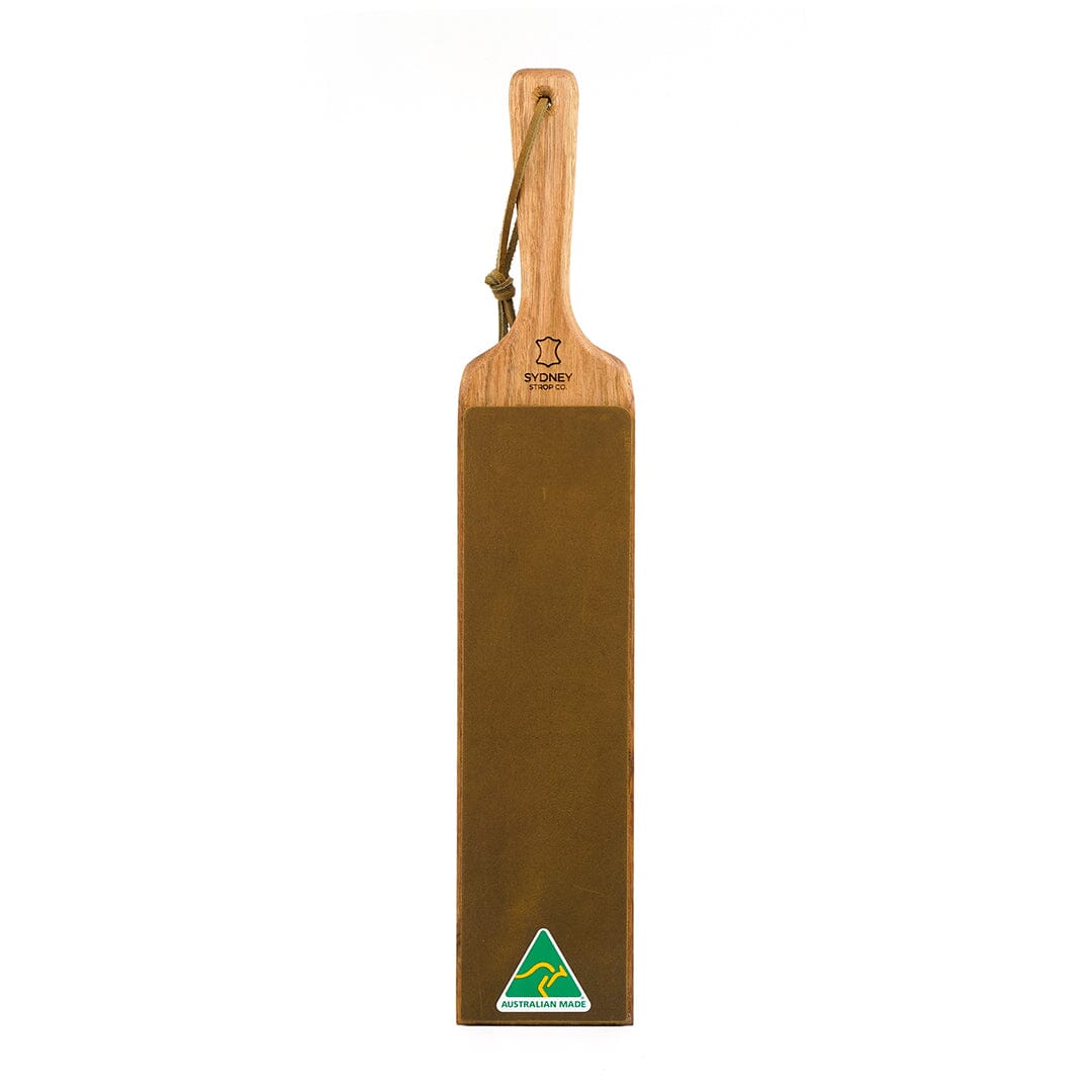 Double-Sided Paddle Strop - Brown Cow Leather - Made in Australia