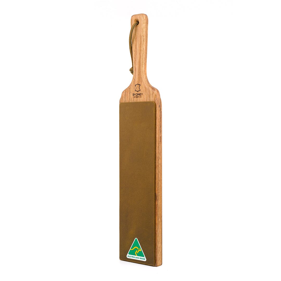 Double-Sided Paddle Strop - Brown Cow Leather - Made in Australia