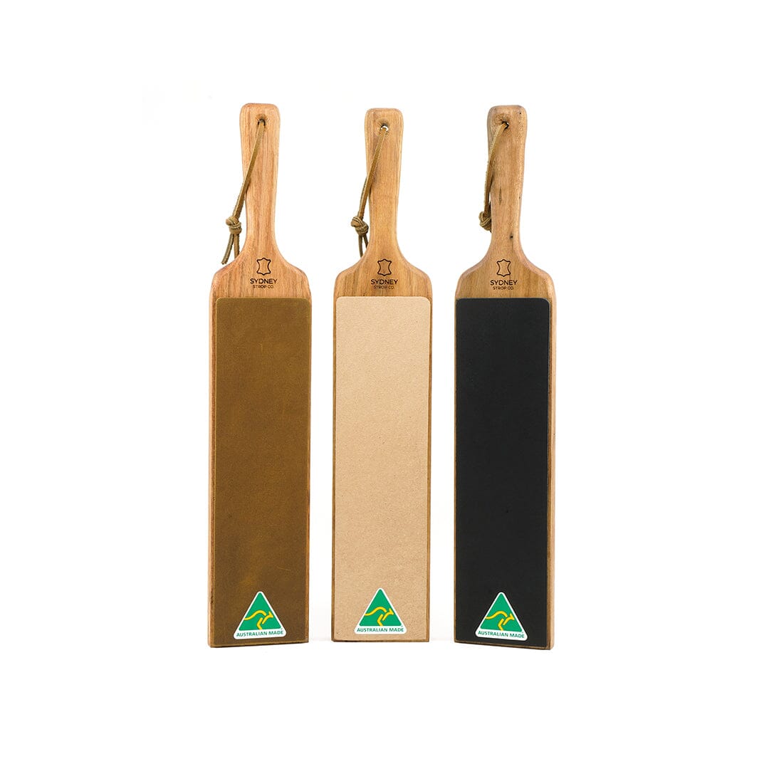 Double-Sided Paddle Strop - Brown Cow Leather - Made in Australia