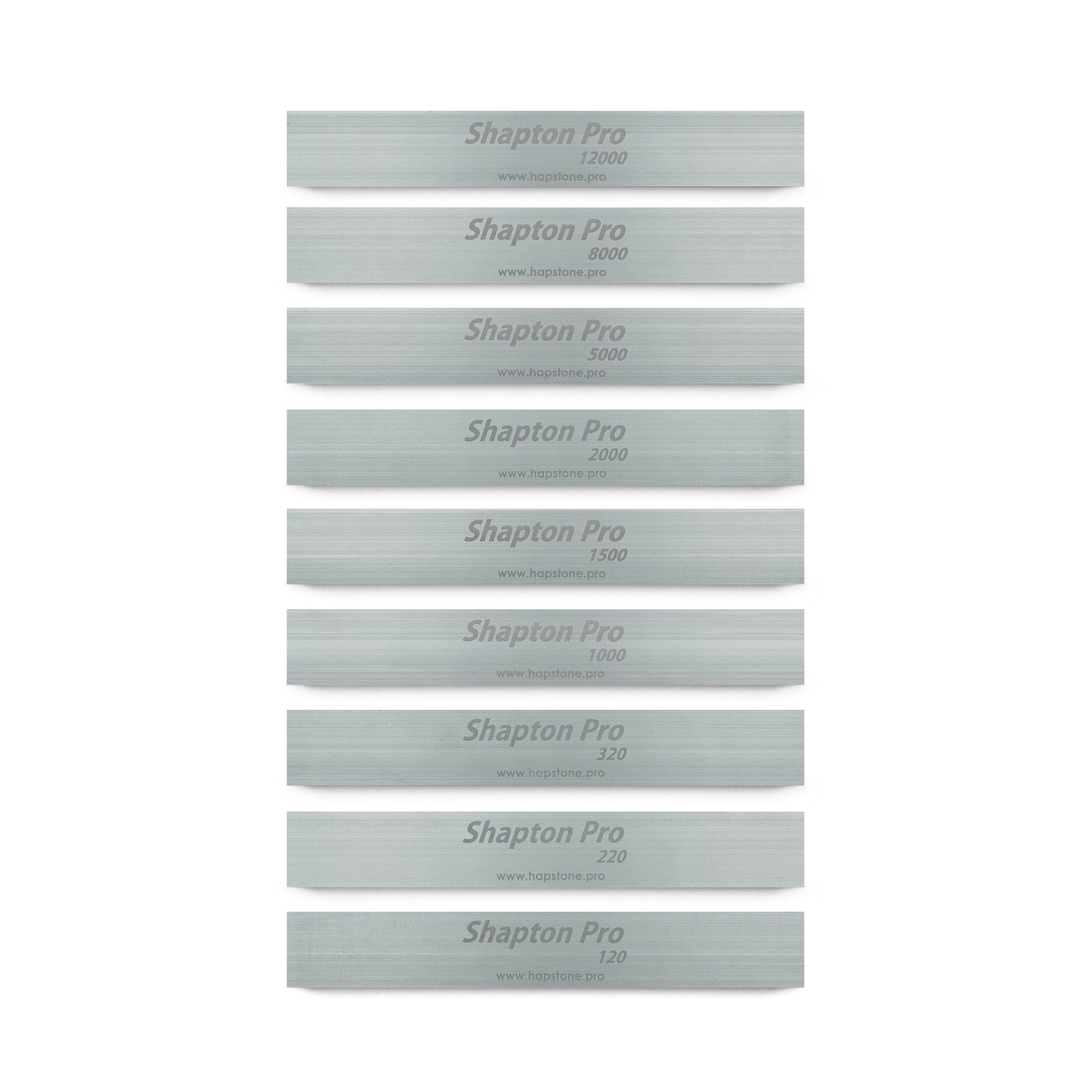 Shapton Kuromaku 1x6 Sharpening 9 Stone Kit