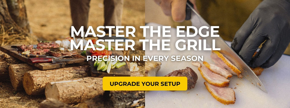 UPGRADE YOUR SETUP - Master The Edge, Master The Grill: Precision in Every Season
