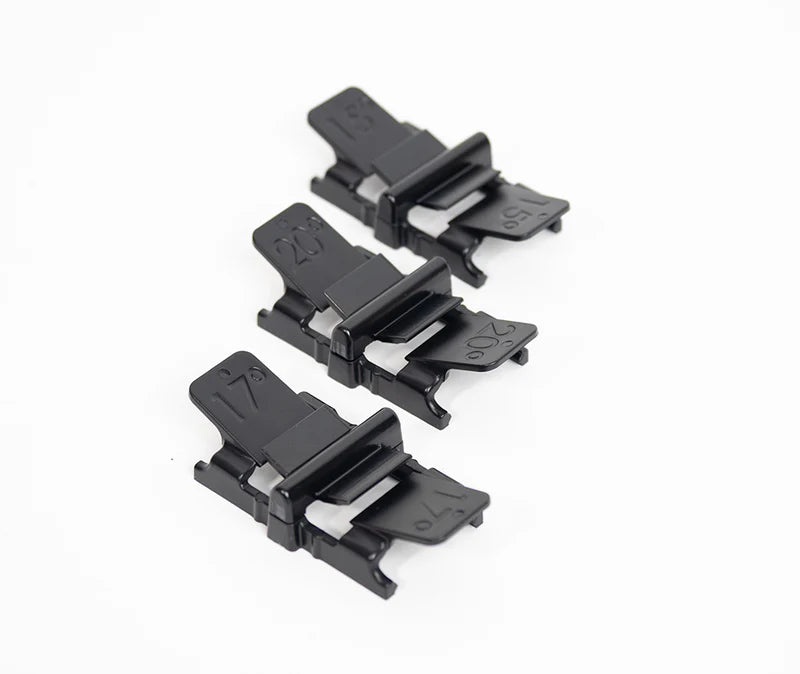 Set of 3 Wicked Edge Precision Knife Guide for Venture Series Sharpeners (15, 17 & 25°)