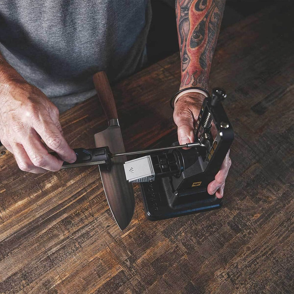 Work Sharp Precision Adjust Knife Sharpener With Tri-Brasive And Pivot Response