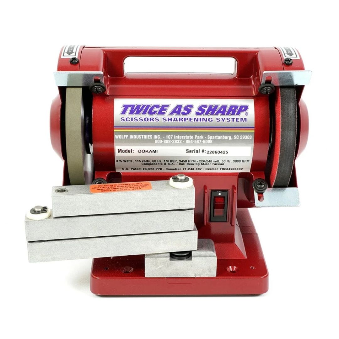 Wolff Industries Ookami Gold Scissor Sharpener - Complete