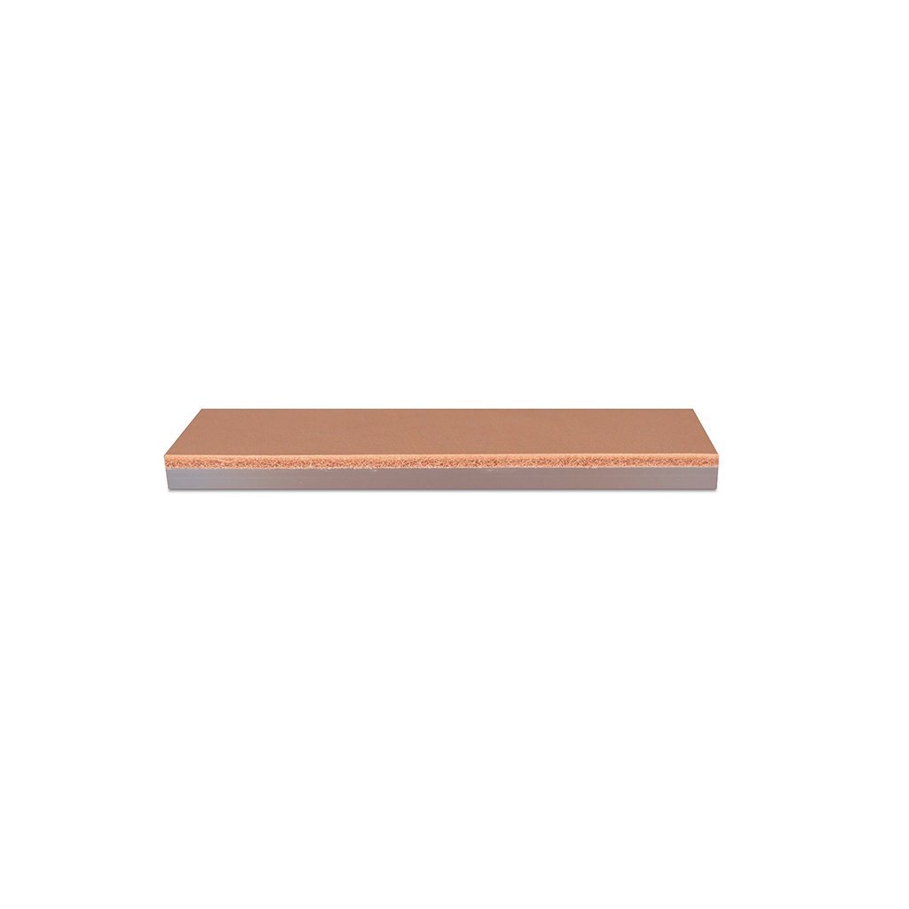 1x4 KME Strops made of nano cloth and leather mounted to acrylic backing