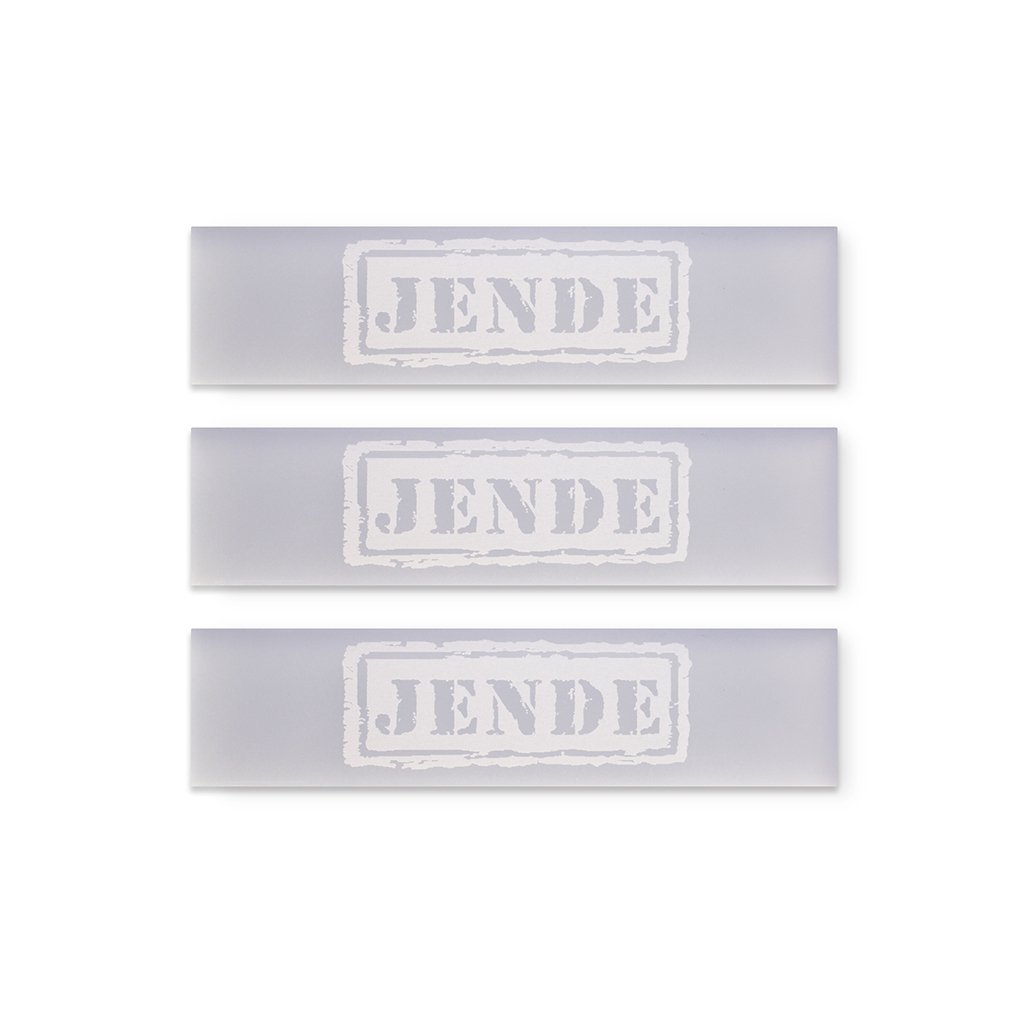 1x4 KME 1x4 Acrylic Lapping Film Blank 5mm (Set of 3) opaique perspex set