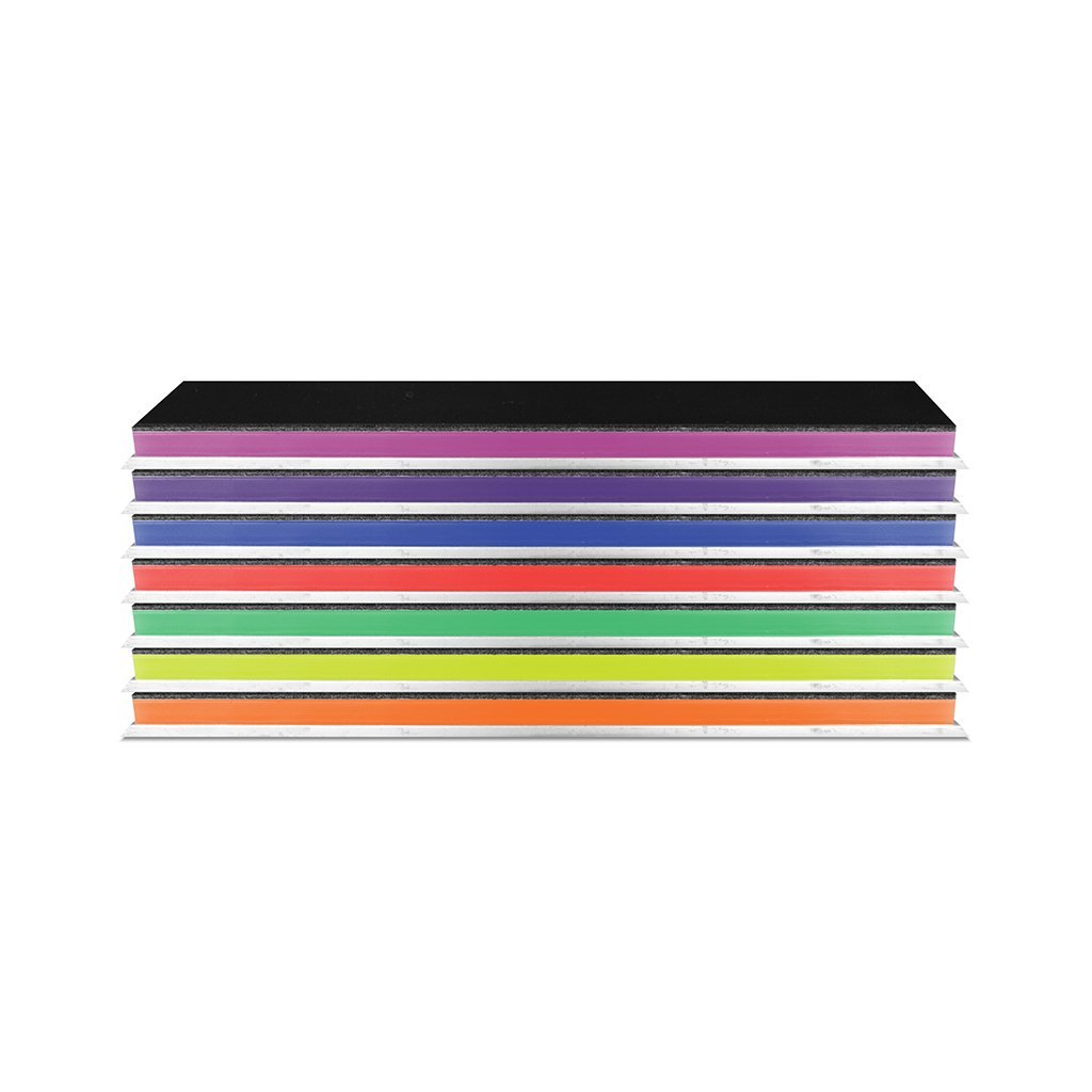 1x6 Jende Nano Cloth Strop All Grit Kit coloured perspex with strop material on top