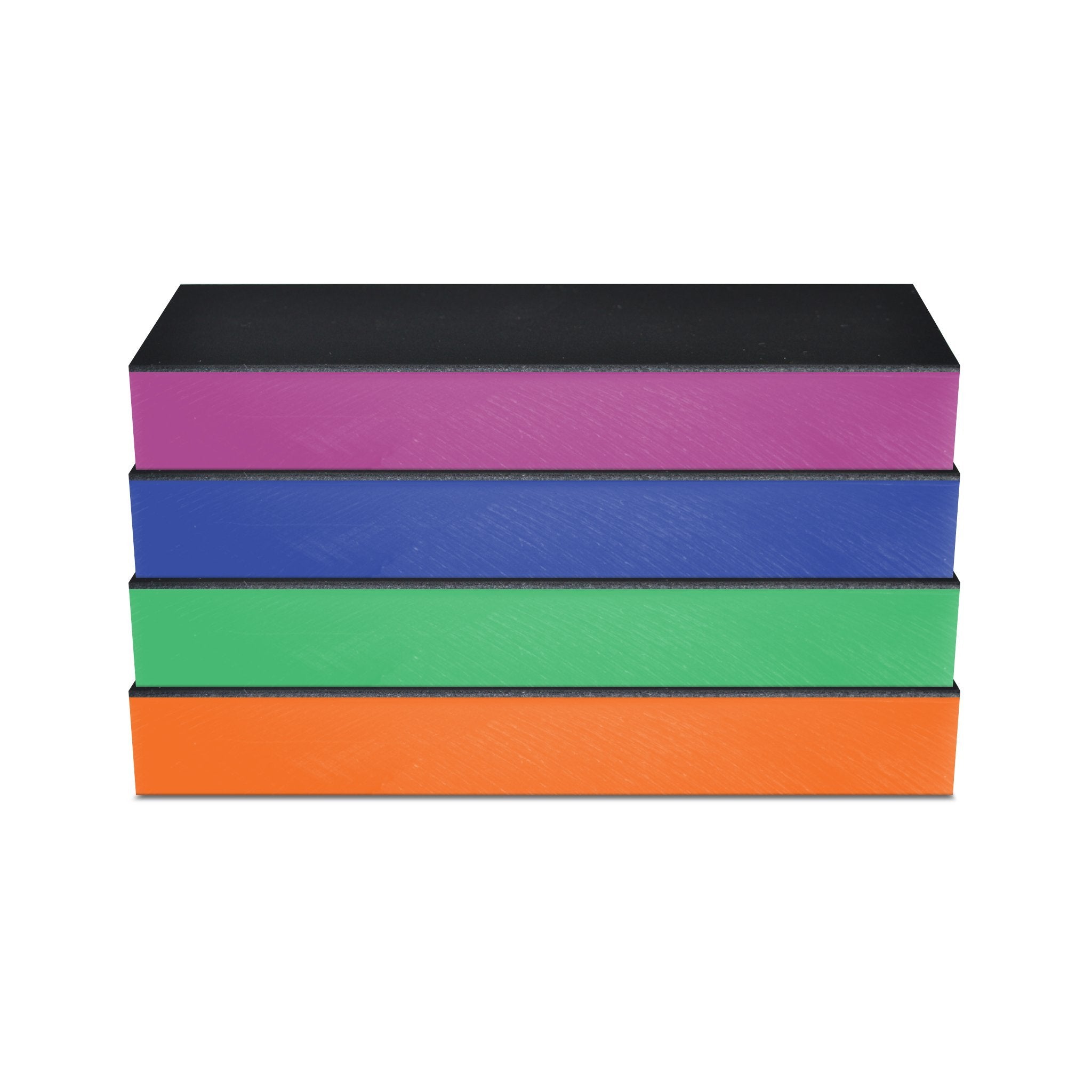 2x6 Jende Nano Cloth Strop Progression Kit coloured perspex with strop material on top