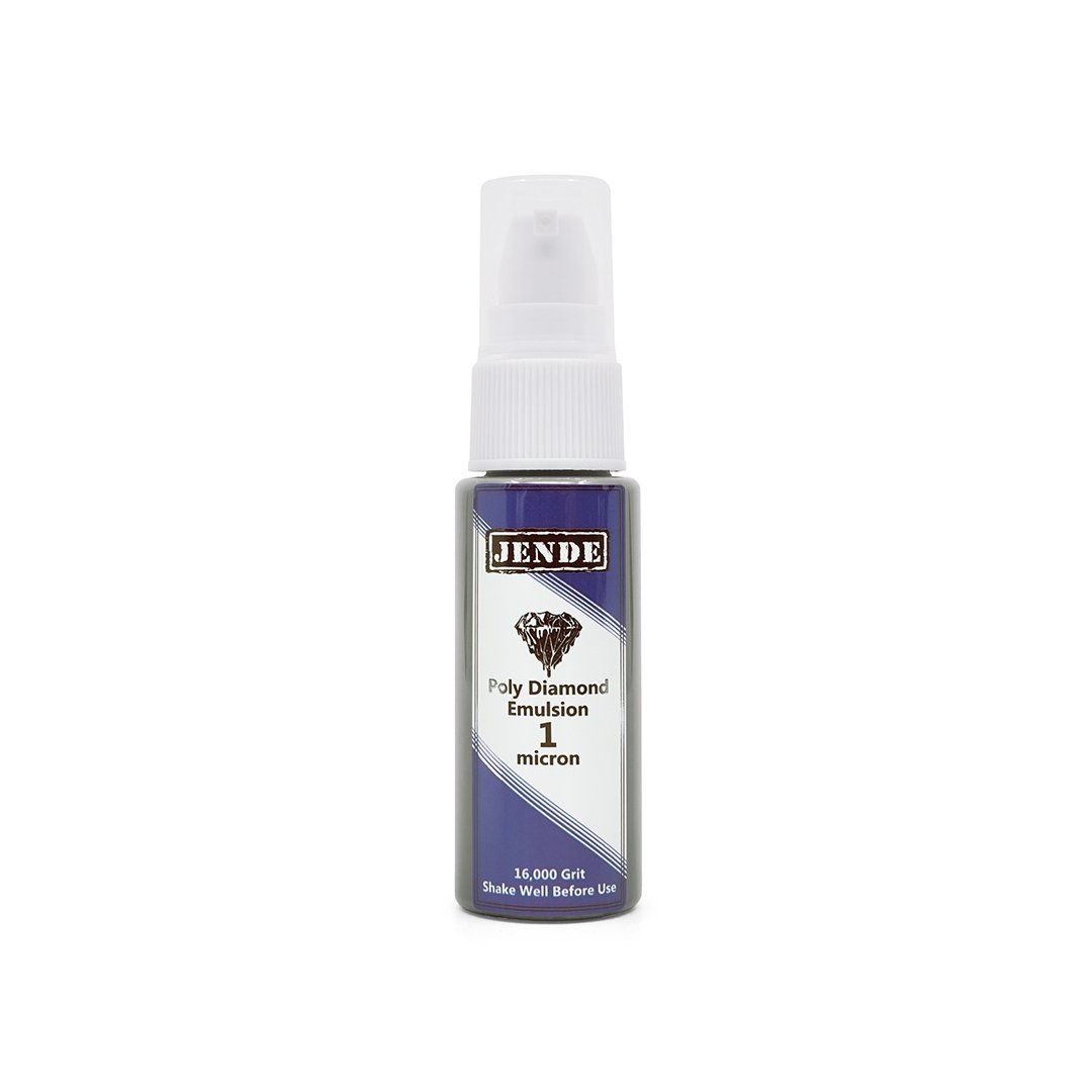 Jende Poly Diamond Emulsion 25ml in plastic bottle with liquid diamond inside