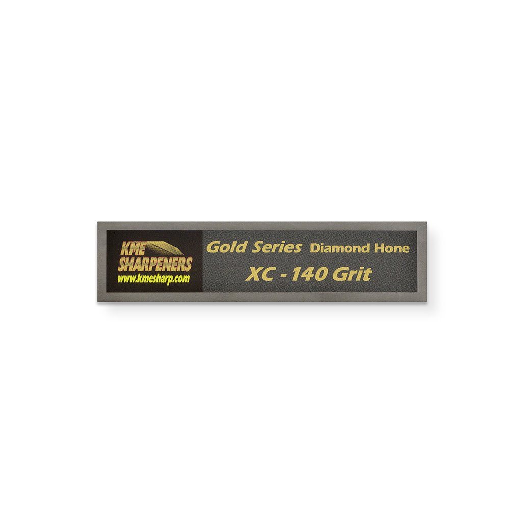 KME Gold Series Diamond Stones rectangle and have diamonds mounted to them, sticker label to identify grit size