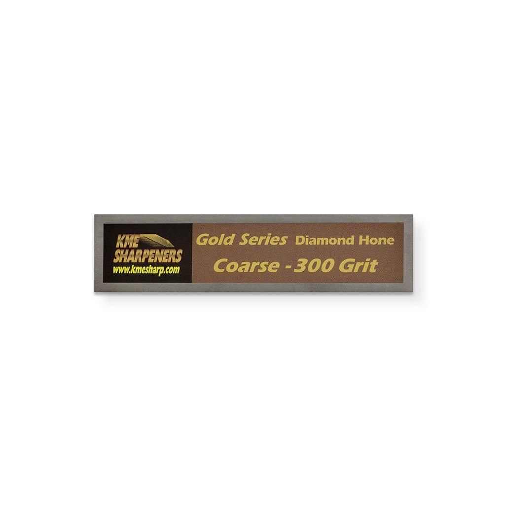 KME Gold Series Diamond Stones rectangle and have diamonds mounted to them, sticker label to identify grit size