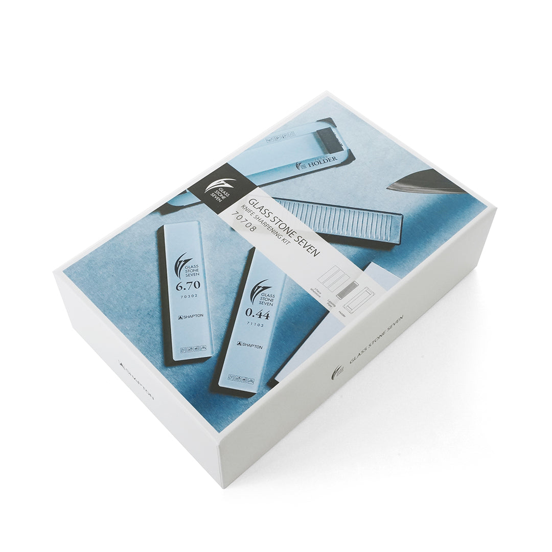 Shapton Glass Stone Seven Knife Sharpening Kit box