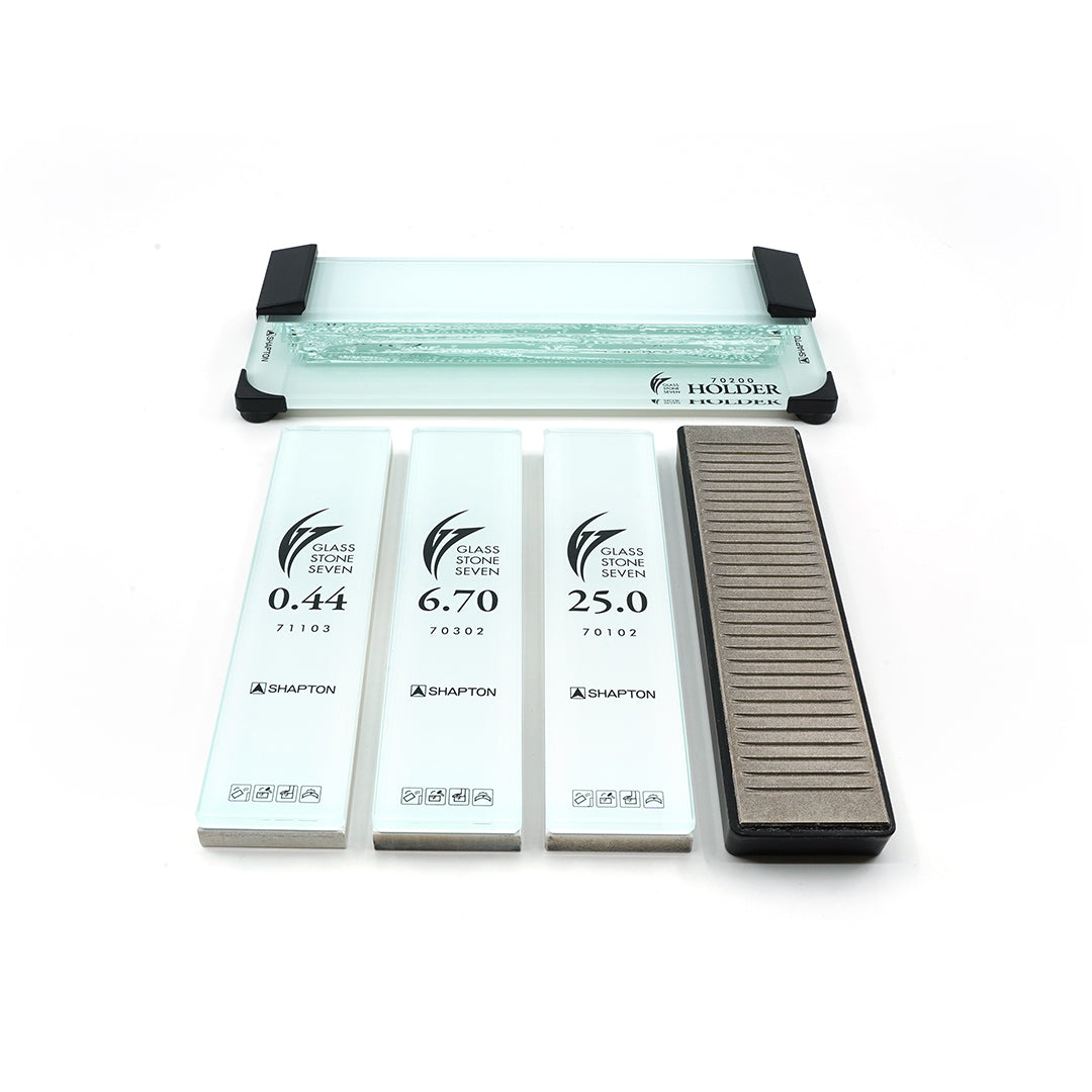 Shapton Glass Stone Seven Knife Sharpening Kit