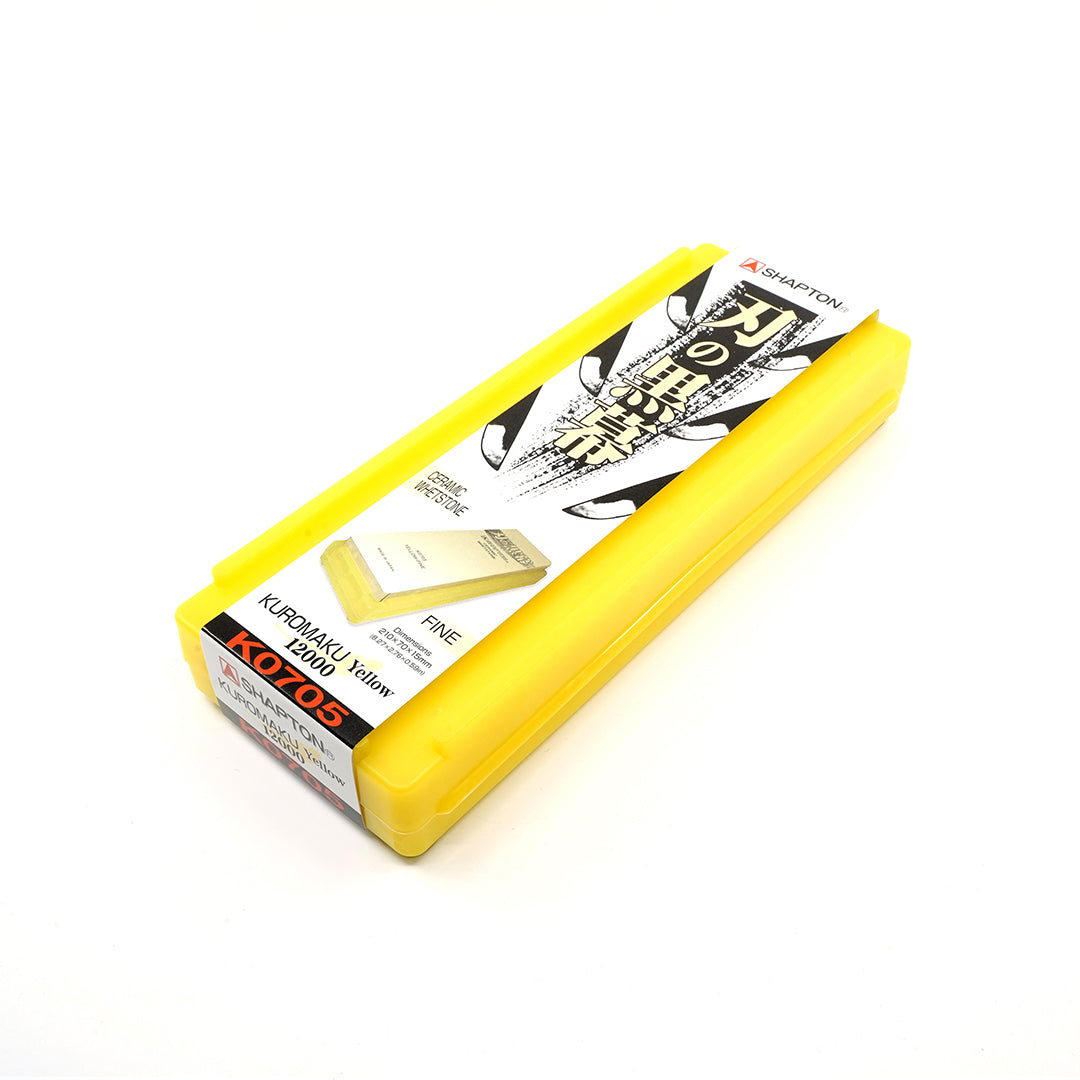 Shapton Kuromaku Japanese Whetstone #12000 Grit (Yellow) K0705