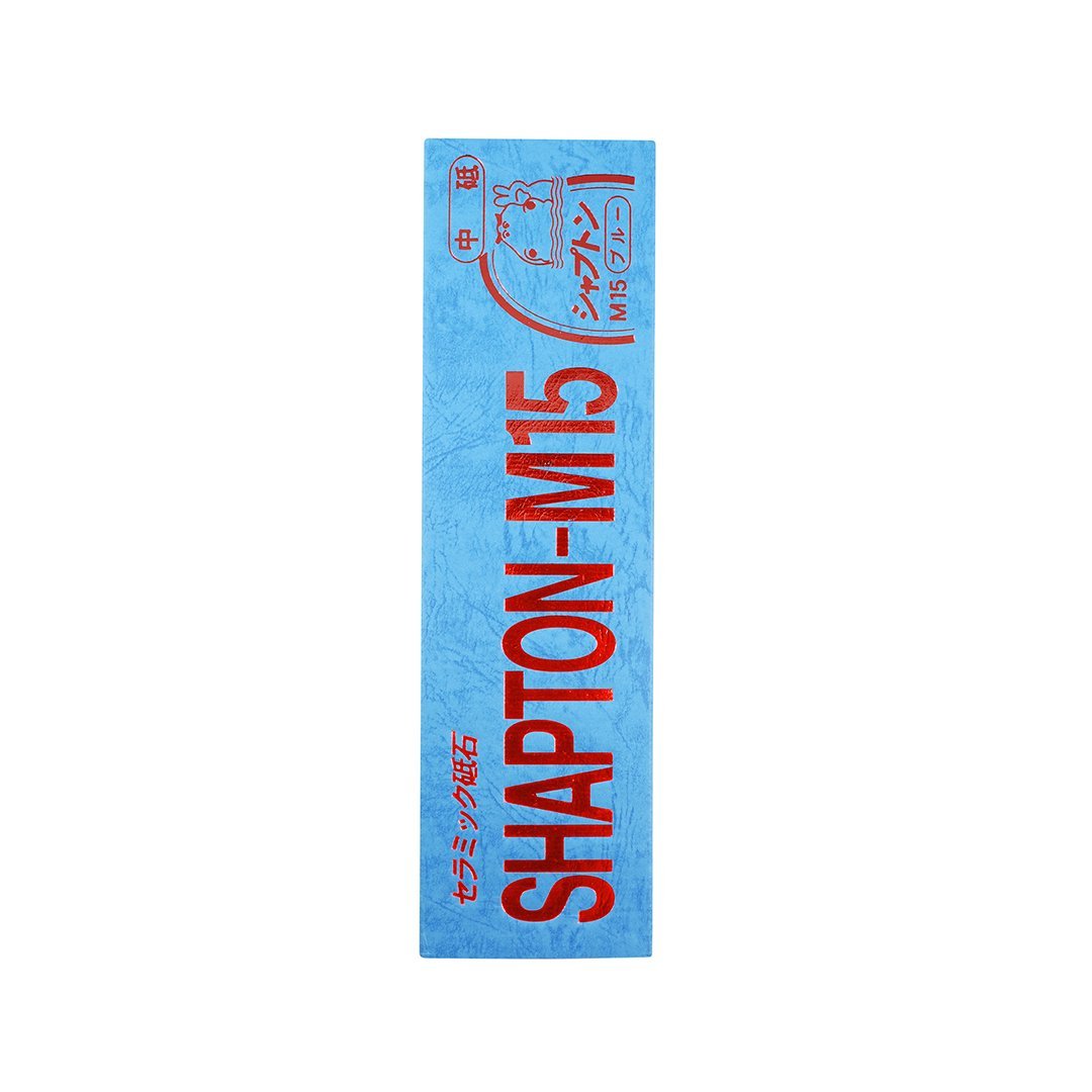 Shapton M15 Japanese Whetstone On Wooden Base #1500 Grit (Blue)