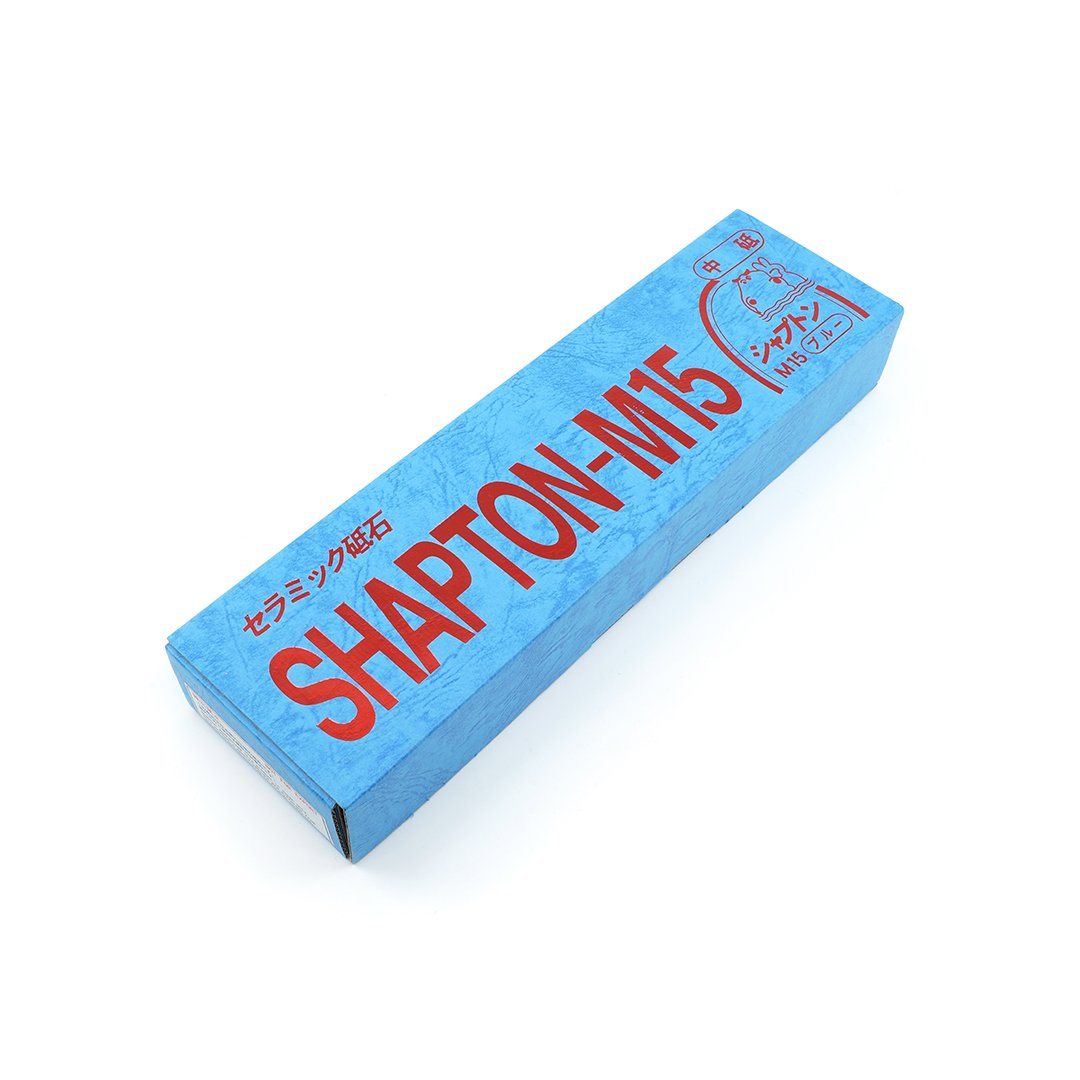 Shapton M15 Japanese Whetstone On Wooden Base #1500 Grit (Blue)