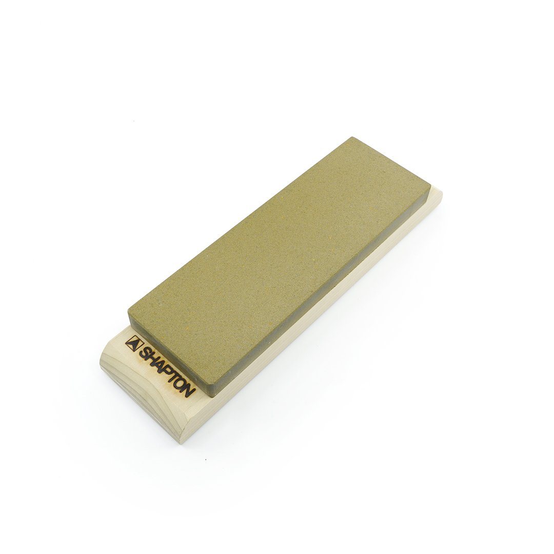 Shapton M15 Japanese Whetstone On Wooden Base #220 Grit (Moss)