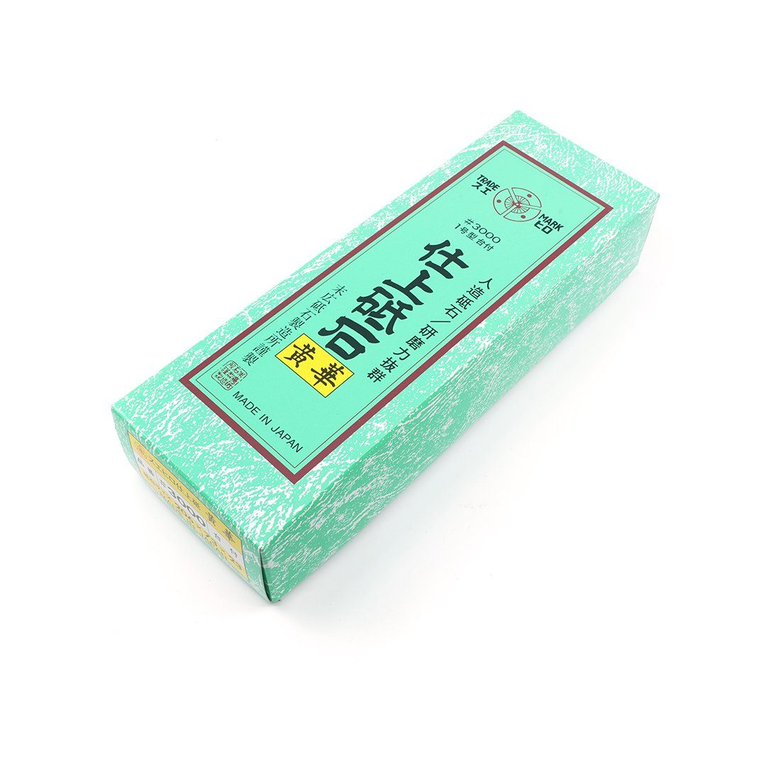 Suehiro Japanese Whetstone - Ouka #3000 Grit (Ouka3000) W/Base - Benchstone Freehand Sharpening tools and equipment