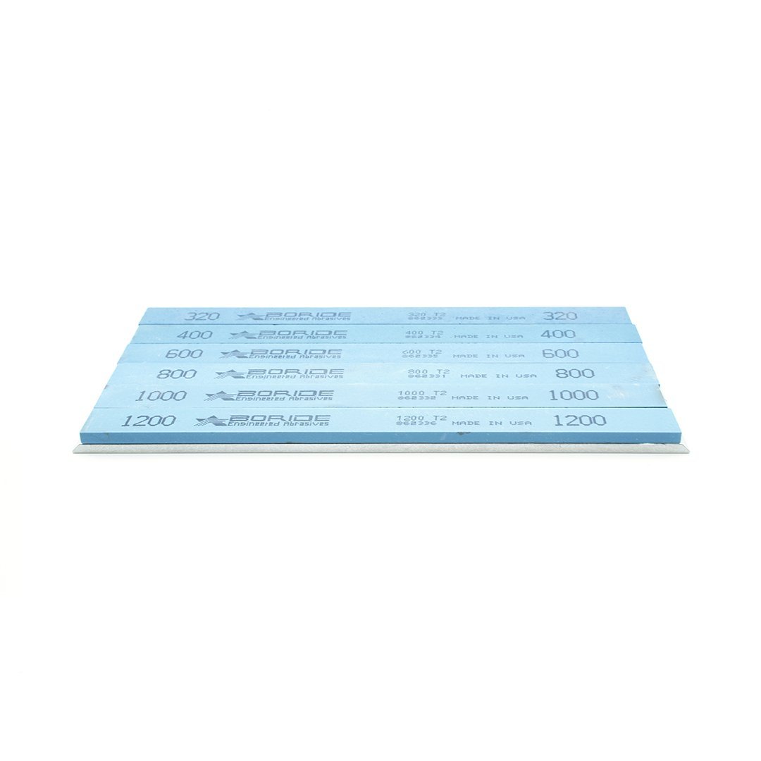Boride T2 Narrow Sharpening Stone Kit 6 piece