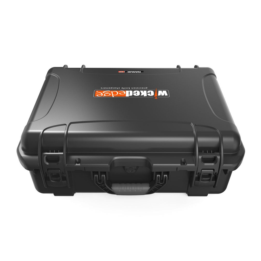 Wicked Edge Hard Carrying Case for Precision Sharpener, Pro-Pack 1, and Pro-Pack II for sturdy transportation