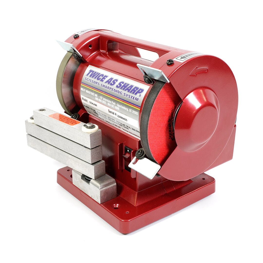 Wolff Industries Ookami Gold Scissor Sharpener - Complete