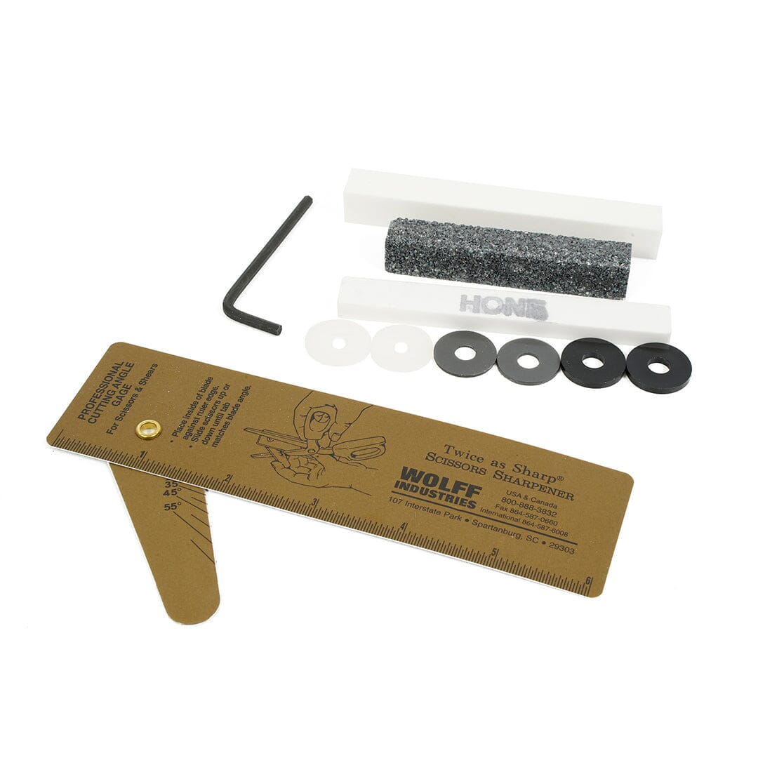 Twice As Sharp Scissor Sharpener Ookami Gold PLUS Package