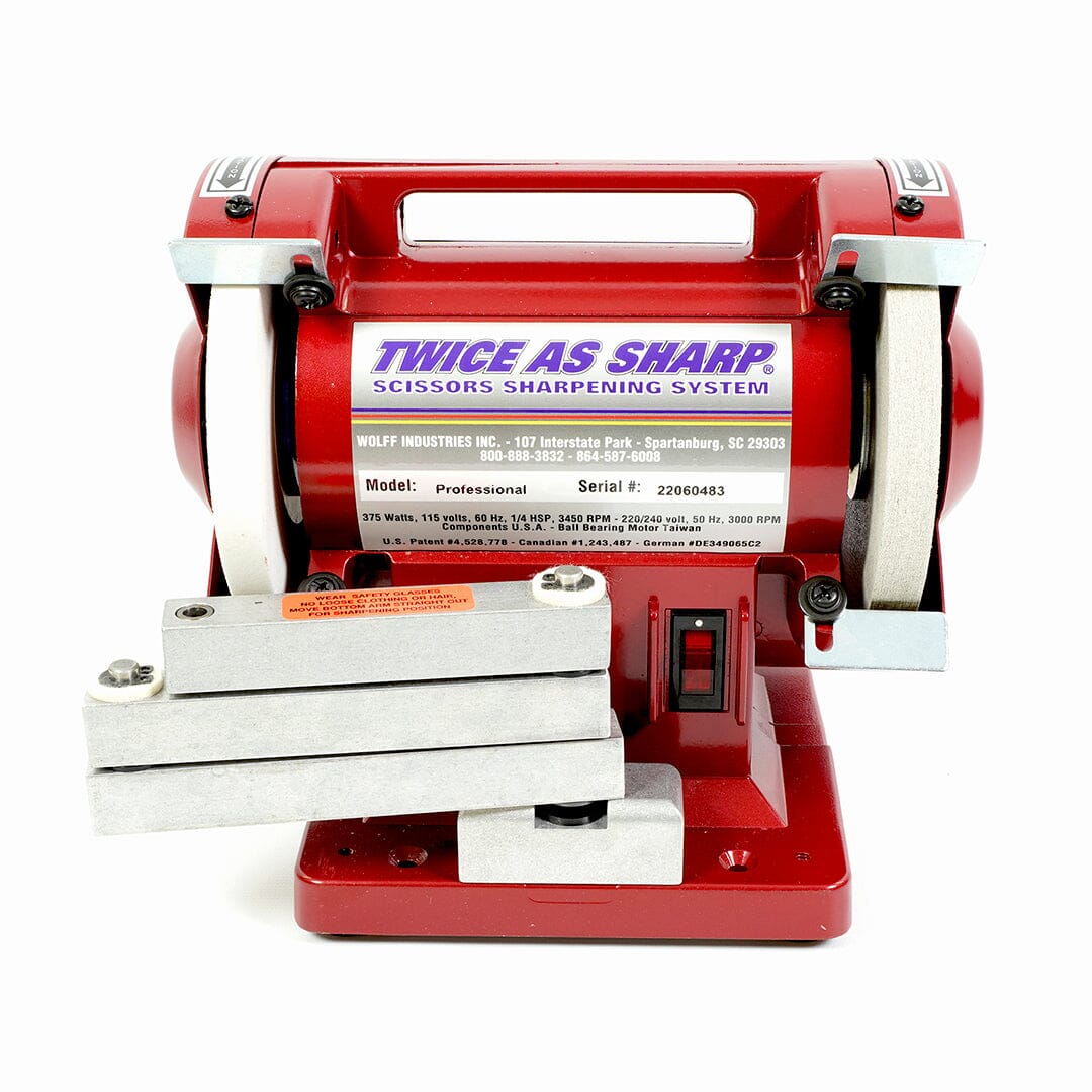 Wolff Industries Twice As Sharp Scissor Sharpener - Professional